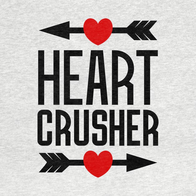 Heart Crusher Valentine's Day Gift by colorsplash